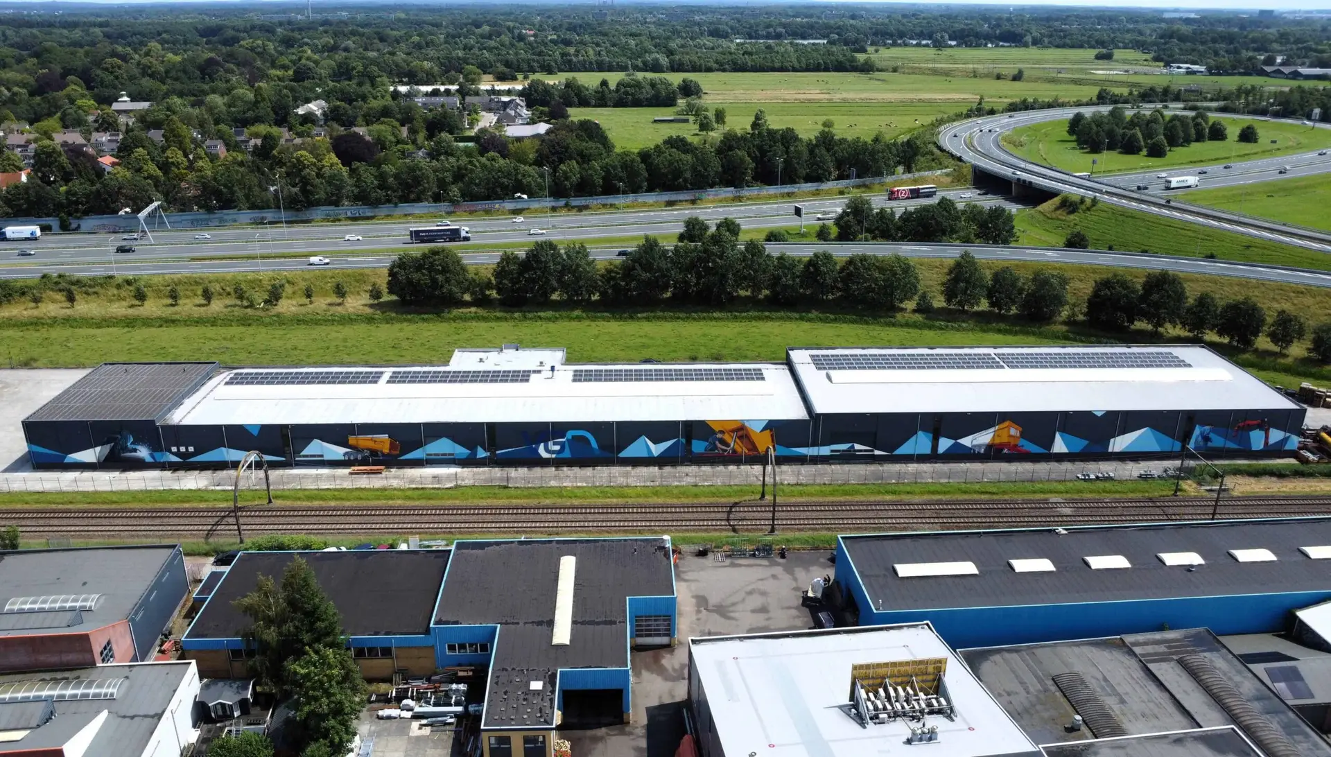 Dronefotografie Van Genkel Machines Utrecht