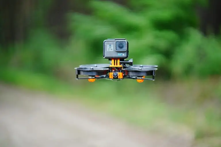 Foto van een FPV drone