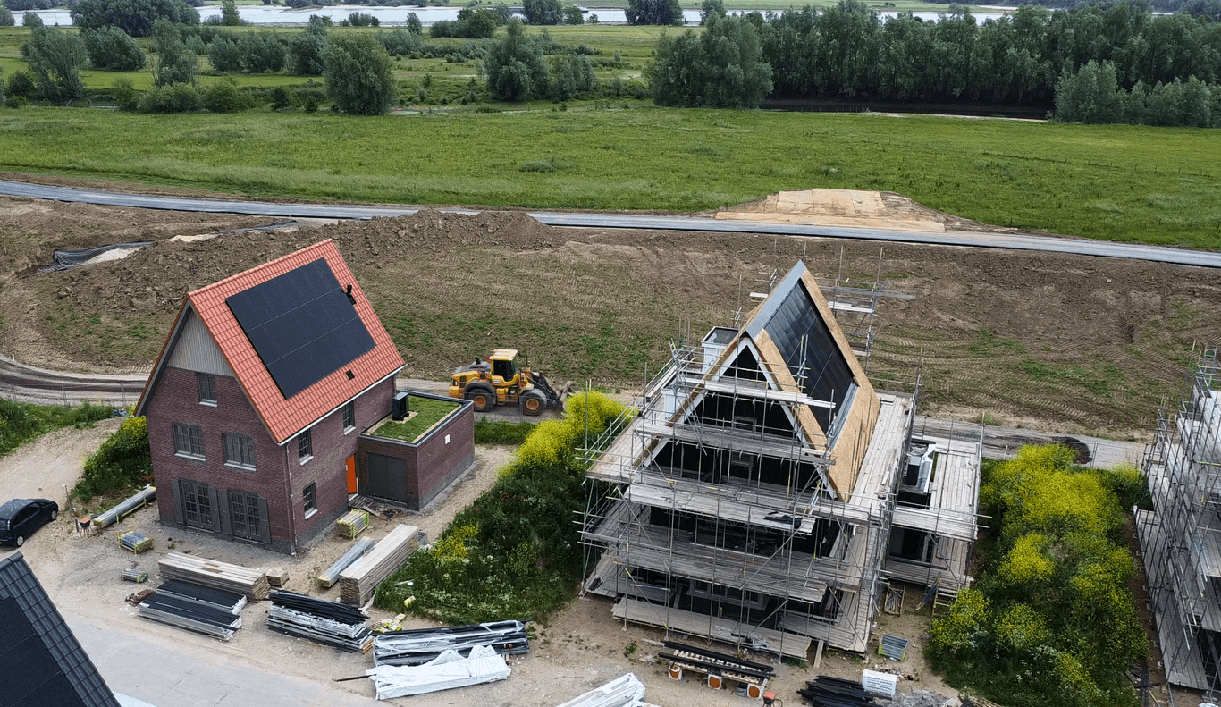 FPV Dronebeelden bouwplaats