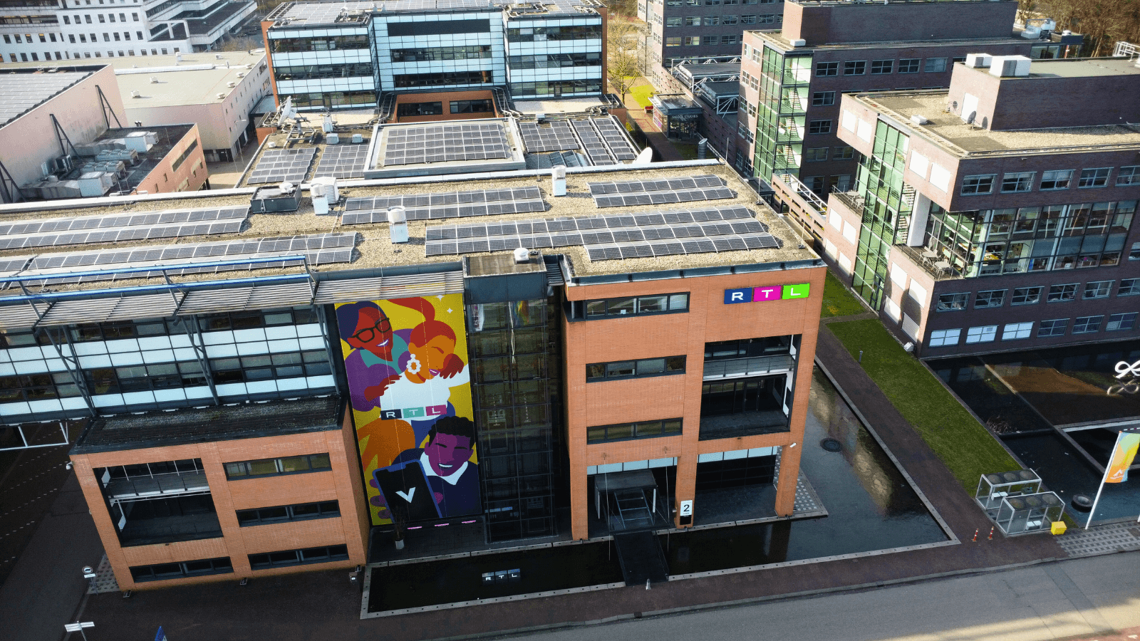 Drone Social media content Hilversum