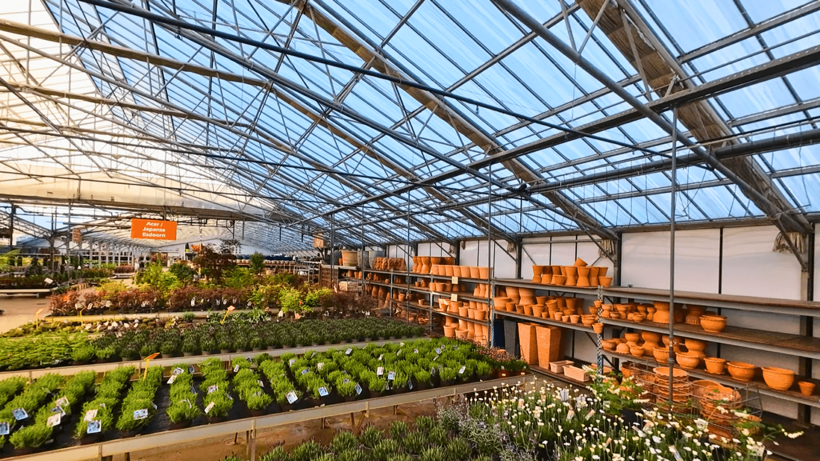 Indoor drone tour Aalsmeer Noord-Holland